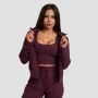 TRN Zip-Up Hoodie für Frauen in Eggplant - GymBeam L