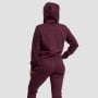 TRN Zip-Up Hoodie für Frauen in Eggplant - GymBeam L