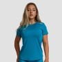 Limitless Sport T-Shirt für Frauen in Aquamarine - GymBeam M