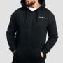 Zone Zip-Up Hoodie in Black - GymBeam M