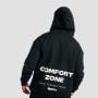 Zone Zip-Up Hoodie in Black - GymBeam M