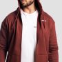 Zone Zip Up Hoodie Cherrywood - GymBeam L