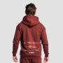 Zone Zip Up Hoodie Cherrywood - GymBeam L