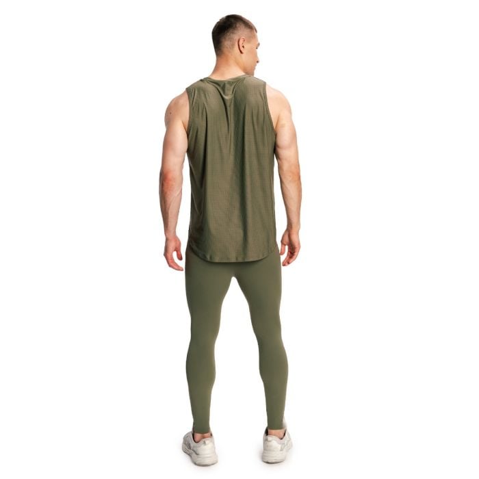 Men‘s Combat Leggings Olive Grey - GymBeam XXL