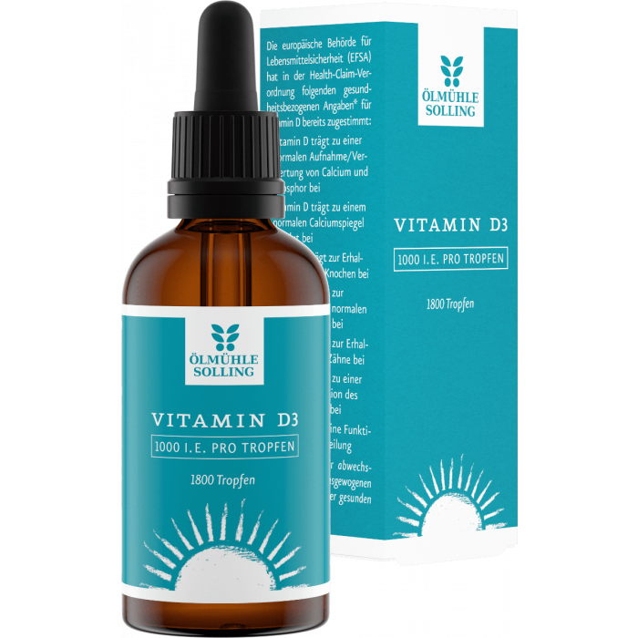 Vitamin D Oil conventional - Ölmühle Solling 50 ml