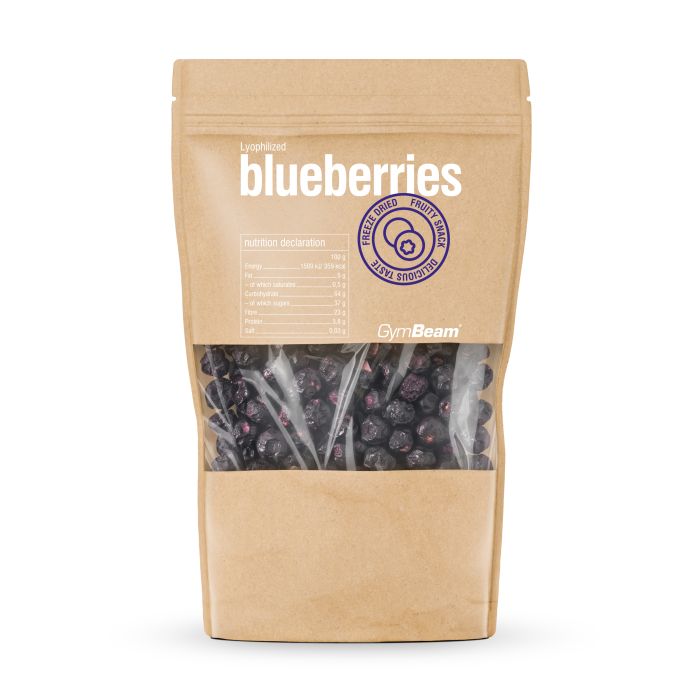 Gefriergetrocknete Heidelbeeren - GymBeam 100 g