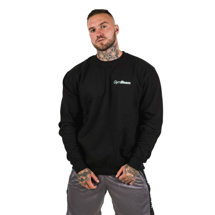 PRO Sweatshirt Black - GymBeam XXL