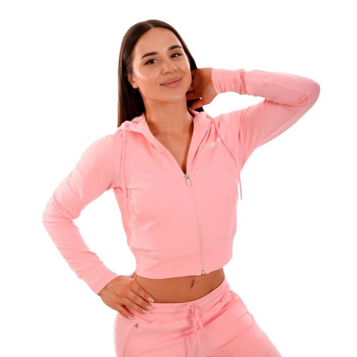 TRN Hoodie mit Reißverschluss in Pink - GymBeam M