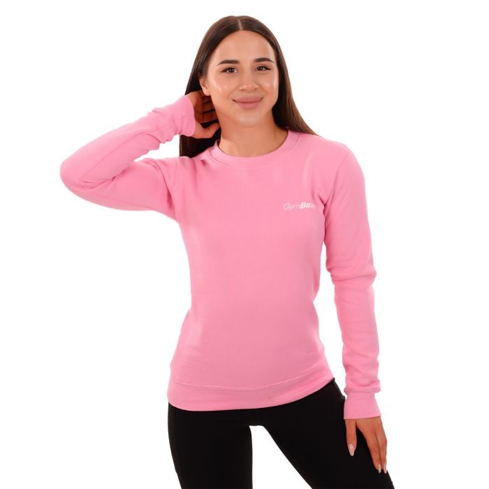 Basic Pullover für Frauen in Baby Pink - Gymbeam M