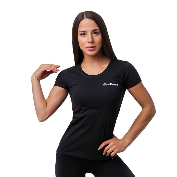 Basic T-Shirt für Frauen Black - GymBeam M