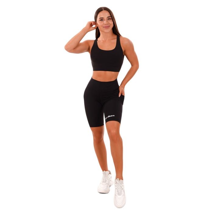 Biker Shorts für Frauen in Black - GymBeam S