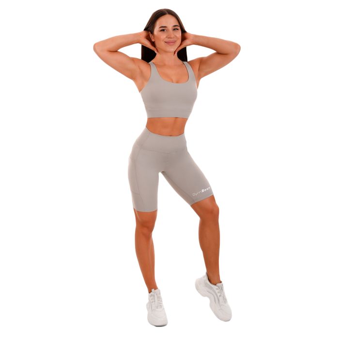 Biker Shorts für Frauen Grey - GymBeam M