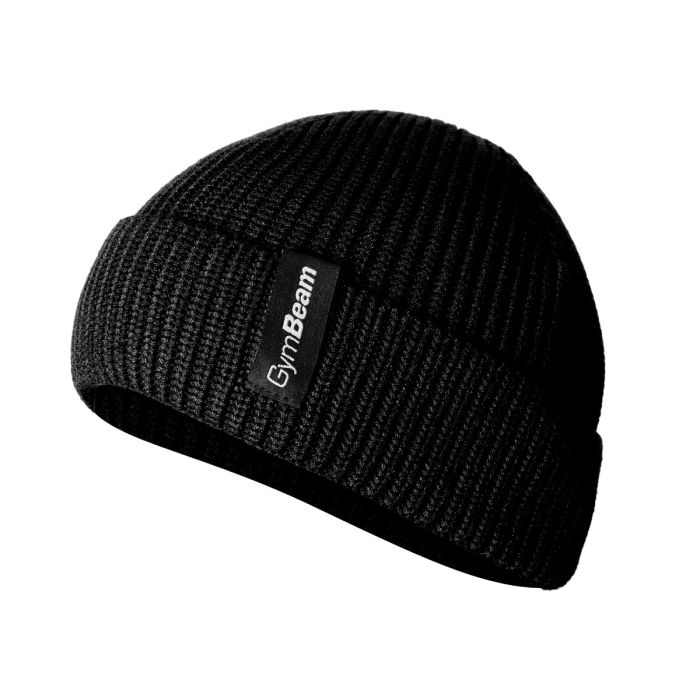 Alpine Beanie in Black - GymBeam single_variant