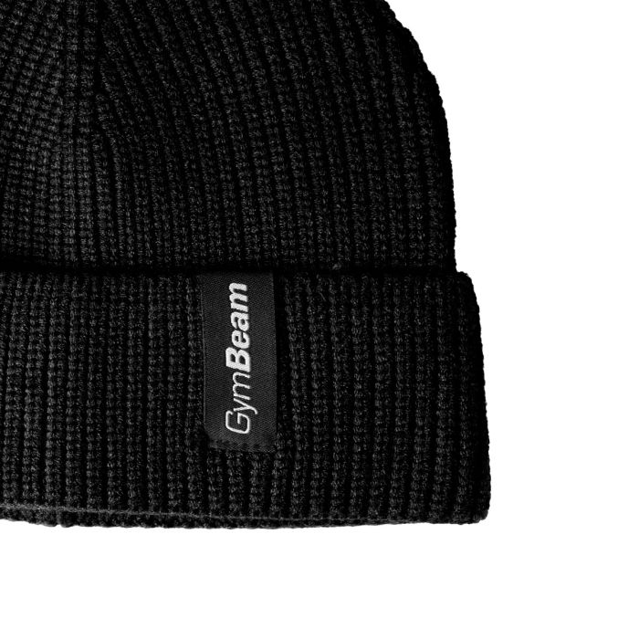 Alpine Beanie in Black - GymBeam single_variant