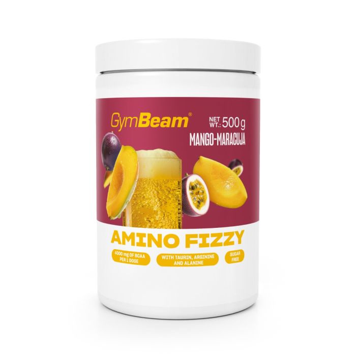Amino Fizzy Brausetabletten - GymBeam 500 g - Mango Maracuja