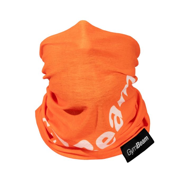Antibacterial Neck Gaiter Orange - GymBeam single_variant
