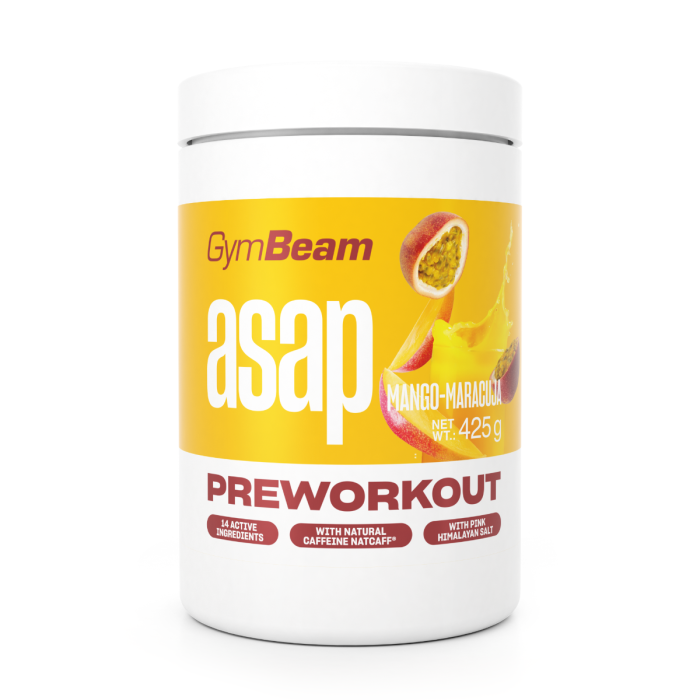 ASAP Pre-Workout - Gymbeam 425 g - mango maracuja