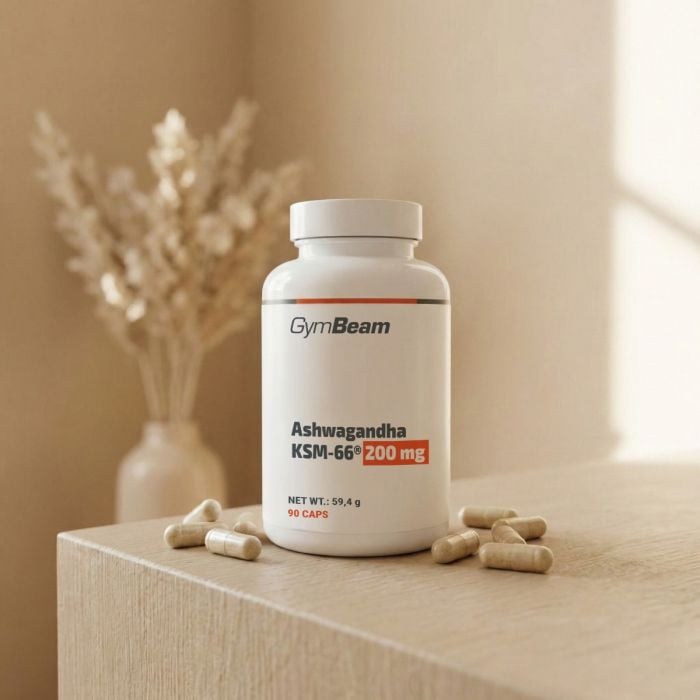 Ashwagandha KSM-66® - GymBeam 90 Kapseln
