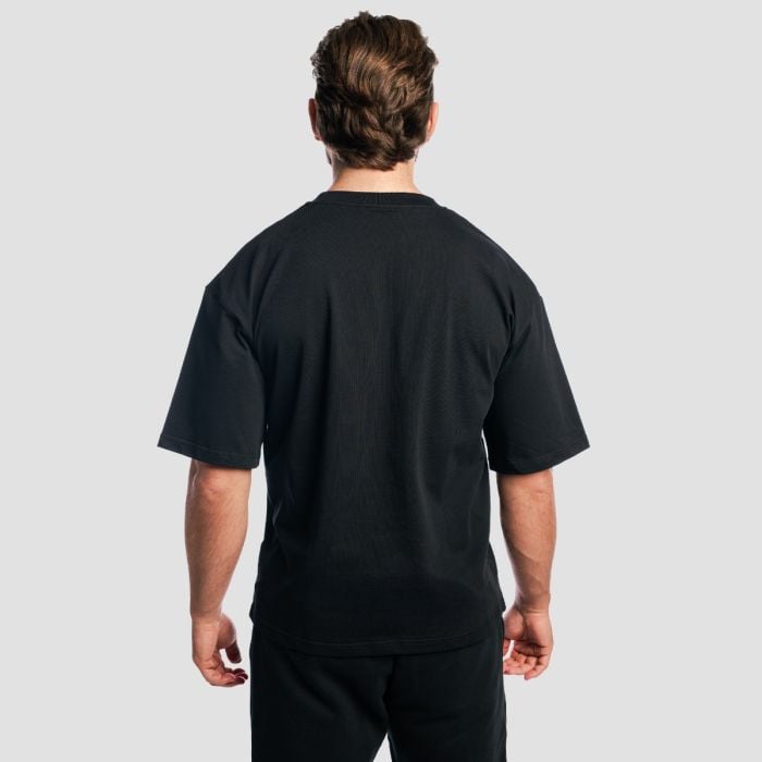 Athletic Society Boxy T-Shirt in Black - GymBeam L