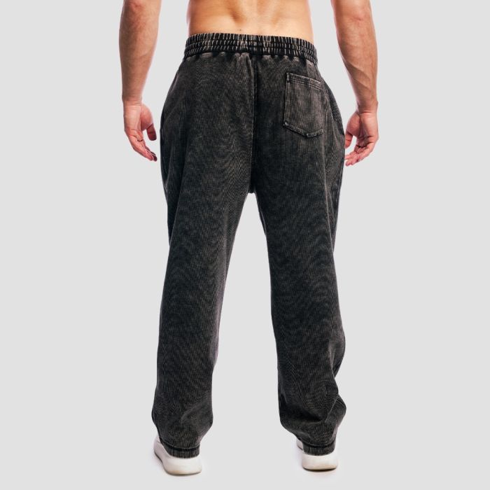 Aura Joggers Washed Black - GymBeam XXL
