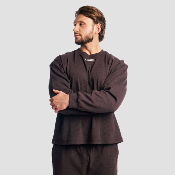 Aura Pullover in Tee Brown - GymBeam XL