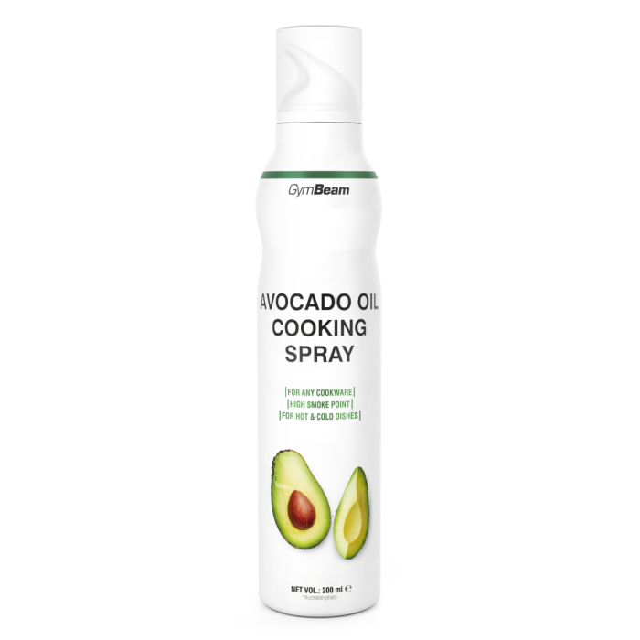 Avocadoöl Kochspray - GymBeam 200 ml