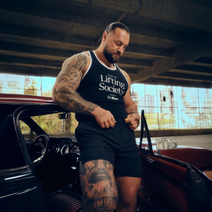 Base Shorts in Black - GymBeam L