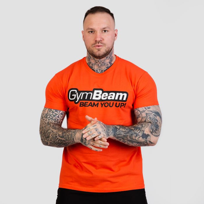 Beam T-Shirt Orange - GymBeam XXL