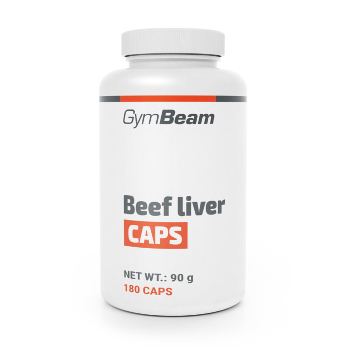 Beef liver CAPS - GymBeam 180 caps