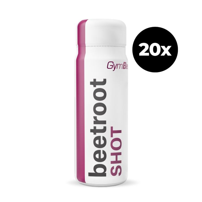 Beetroot shot - GymBeam forest fruit - 60 ml
