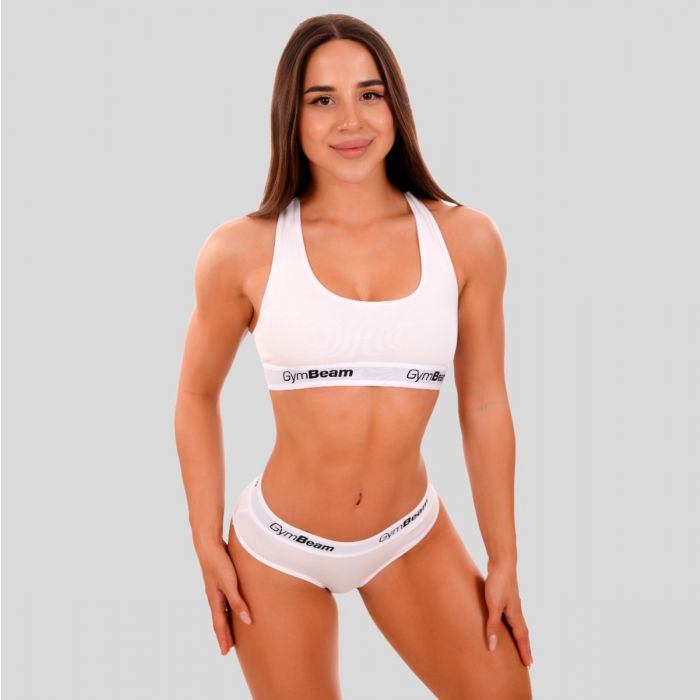 Slips (3er-Pack) in White - GymBeam XXL