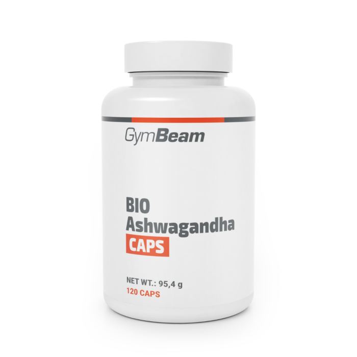 BIO Ashwagandha Kapseln – GymBeam 120 Kapseln