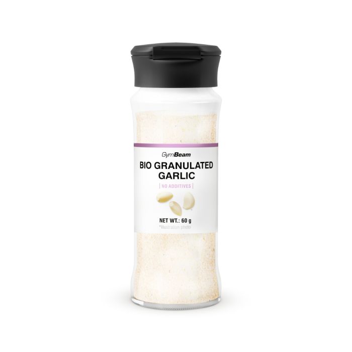 BIO Granulated garlic - GymBeam 60 g