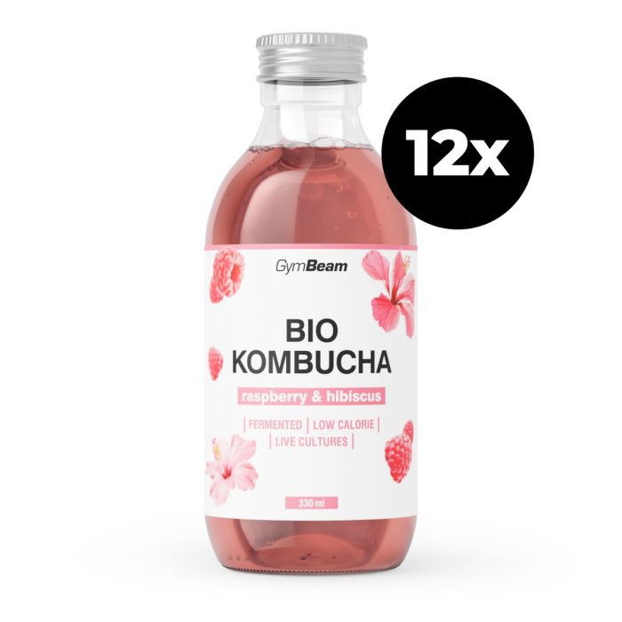 BIO Kombucha - GymBeam 330 ml - mint & lemongrass