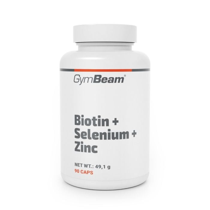 Biotin + Selen + Zink - GymBeam 90 Kapseln