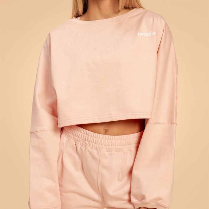 Bliss Cropped Sweatshirt für Frauen in Pink - BeastPink XS