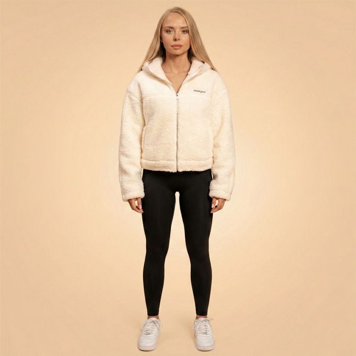 Bliss Hoodie Jacke für Frauen in Ivory - BeastPink M