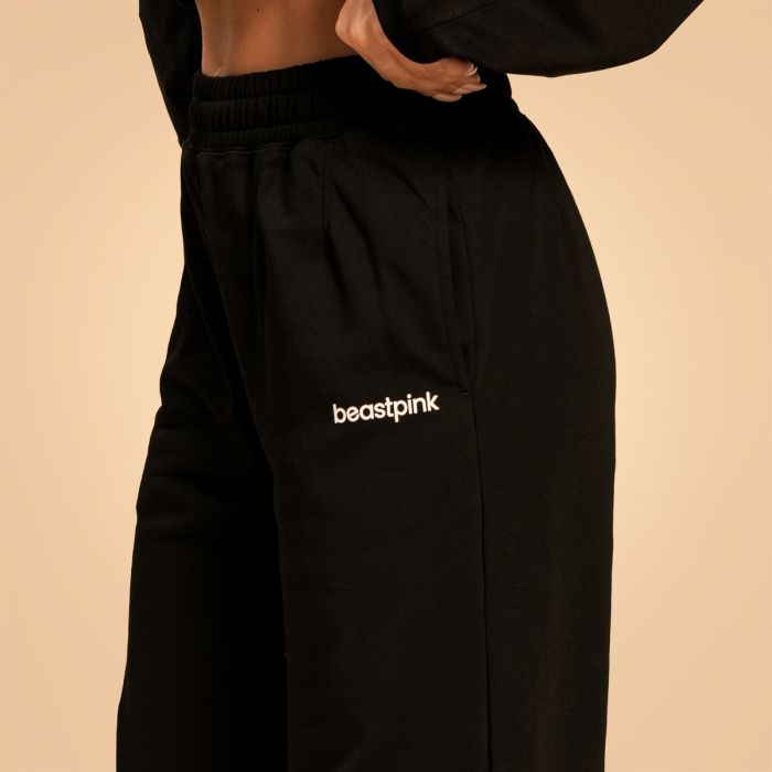 Bliss Jogginghose für Frauen in Black - BeastPink S