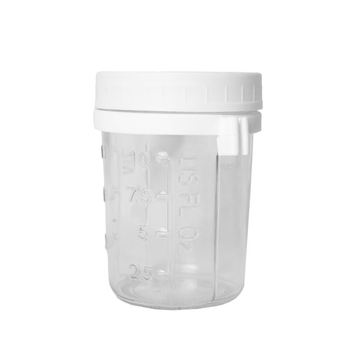 Frühstücksbecher White 350 ml - GymBeam single_variant