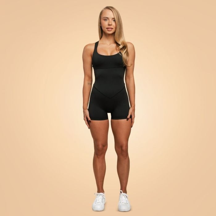 Jumpsuit für Frauen Breeze in Black - BeastPink L