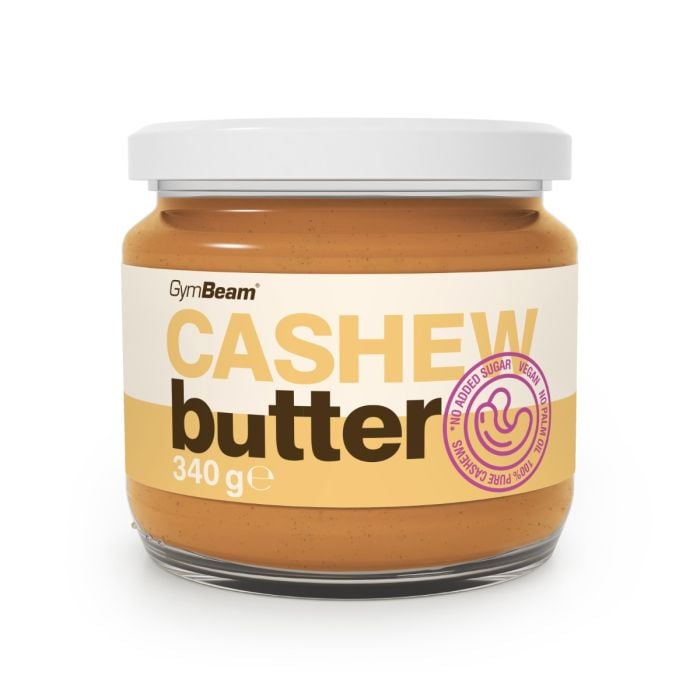 Cashewbutter - GymBeam 340 g - Smooth