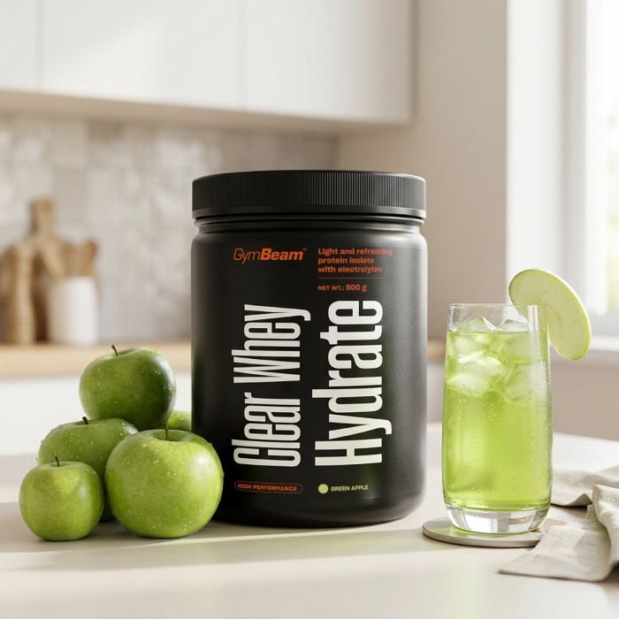 Clear Whey Hydrate - GymBeam 500 g - green apple