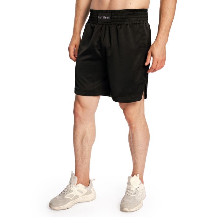 Combat Boxing Shorts Black - GymBeam L