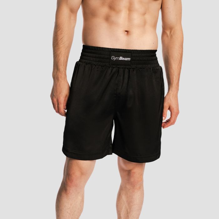 Combat Boxing Shorts Black - GymBeam L