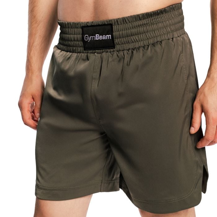 Combat Boxshorts in Olive Grey - GymBeam XXL