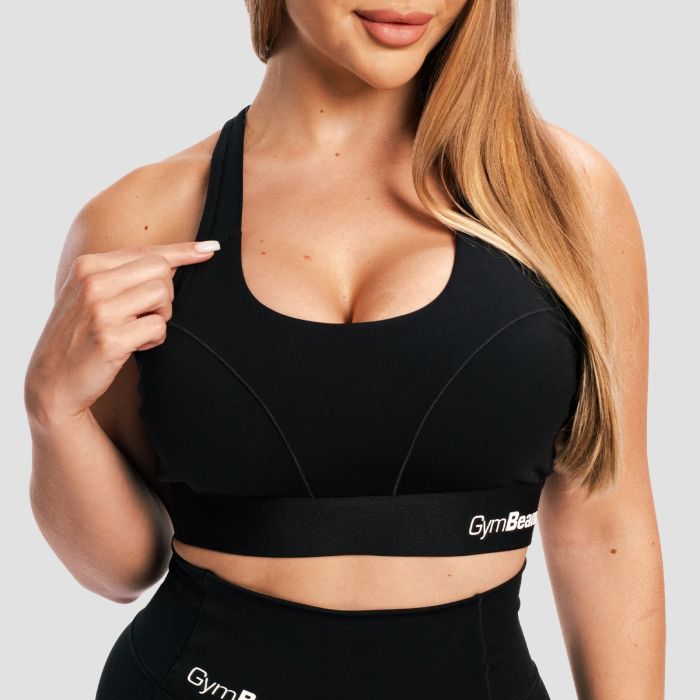 Combat Sports Bra Black - GymBeam L