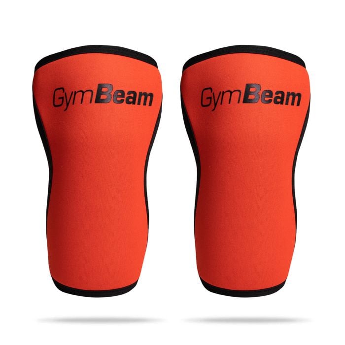 Conquer Neopren-Kniebandage in Red - GymBeam L