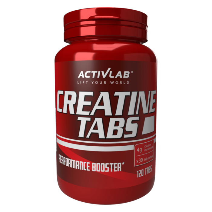 Creatine Tabs - ActivLab 120 Tbl.