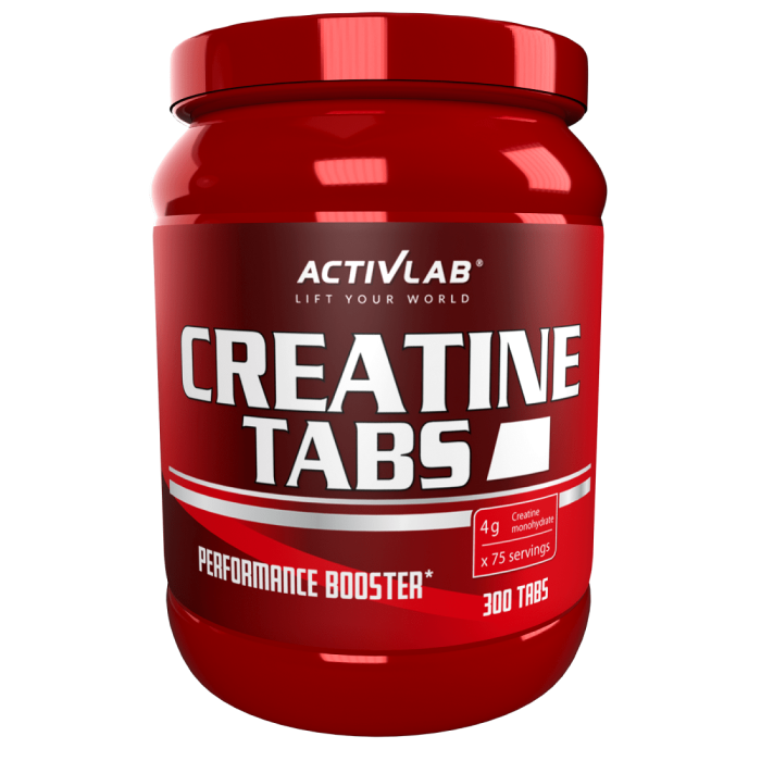 Creatine Tabs - ActivLab 120 Tbl.