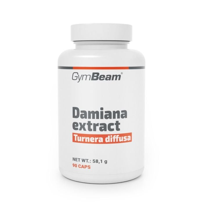 Damiana-Extrakt (Turnera diffusa) - GymBeam 90 Kapseln
